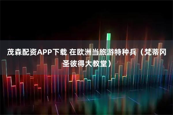 茂森配资APP下载 在欧洲当旅游特种兵（梵蒂冈圣彼得大教堂）